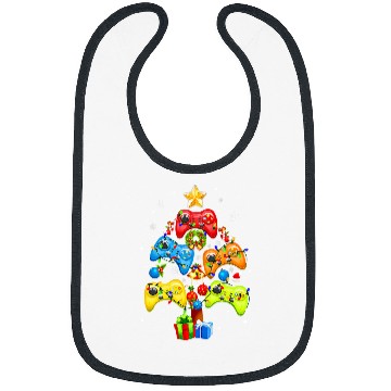 Discover Video Game Controller Christmas Ornament Tree Game Lover PJs169 Bibs
