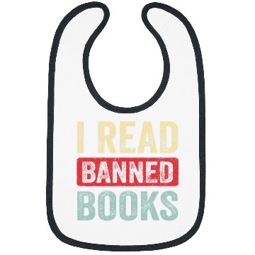 Discover Reading Book I Read Banned Books Librarian Freadom Reader Nerd Retro Reader Bibs