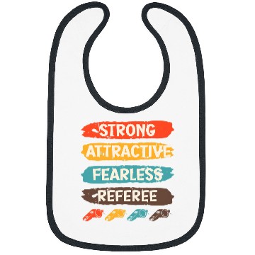 Discover Strong Attractive Fearless Referee 2 Bibs