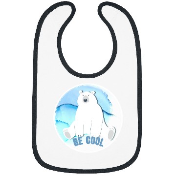 Discover Funny Bear Be Cool Polar Bear 603 forest Cute Bears Bibs