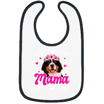 Discover Cute Bernese Mountain Mama Dog Mom Mommy Mothers Day Bibs