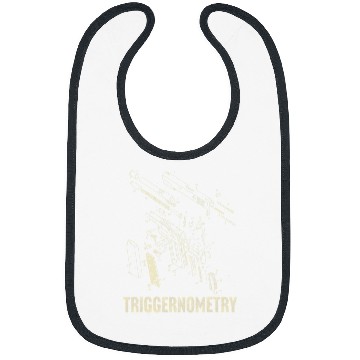 Discover Triggernometry 2A 2nd Second Amendment Patriot guns Gift Bibs