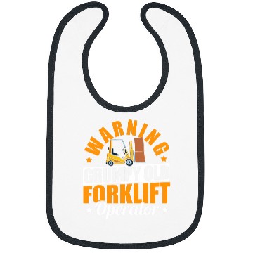 Discover Cool Forklift Driver Warning Grumpy Old Forklift Operator Bibs