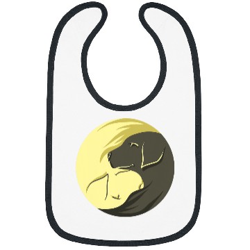 Discover Labrador Lab Dog Gift For Men Women Cool Yellow And Black Lab 3 Bibs