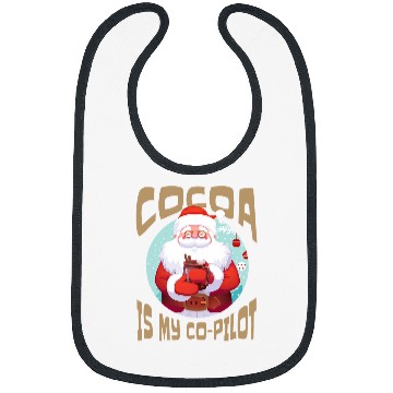 Discover Hot Cocoa CoPilot Santa Chocolate Lover Bibs