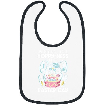 Discover Rabbits Easter Bunny Egg Hunting Bibs