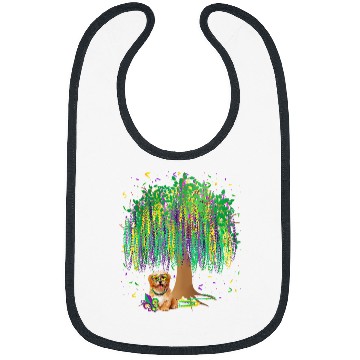 Discover Dog Havanese Mardi Gras Havanese Bead Tree Bourbon Street Bibs