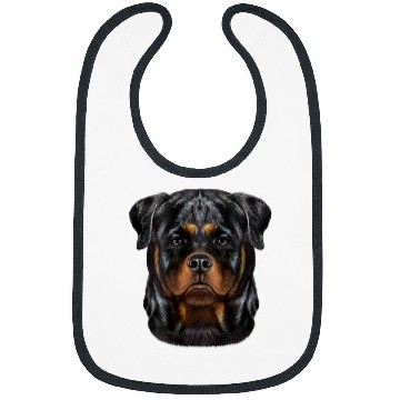 Discover Dog Rottweiler Face Bibs
