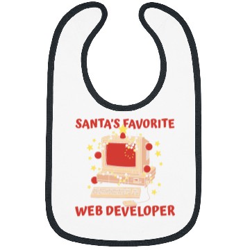 Discover Web Dev Santa Programmer Computer Coding Web Developer Bibs