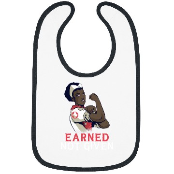 Discover Earned Not Given Funny RN Registered nurses 1 Bibs