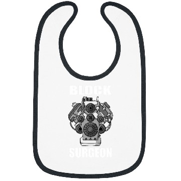 Discover Car Mechanical Engine Block Surgeon Mechanic Bibs