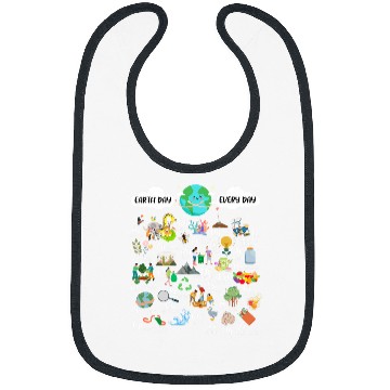 Discover Earth Day Alphabet Teacher Student Environmental Support Bibs