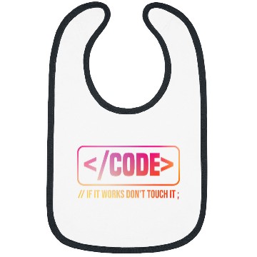 Discover Funny Code Quote Programming Developer Software Engineer Bibs