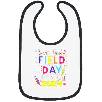 Discover Second Grade Field Day Fun Day 2024 Field Day Teacher Bibs