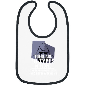 Discover Funny Binary Code Saying Computer Science Programmer Bibs