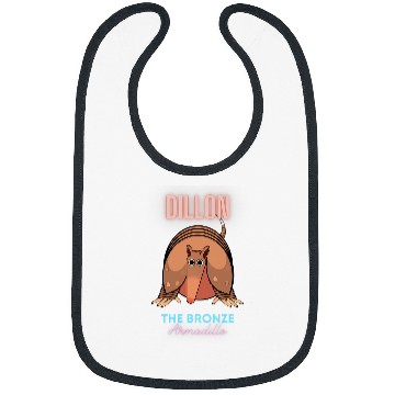 Discover Dillon The Bronze Armadillo Bibs