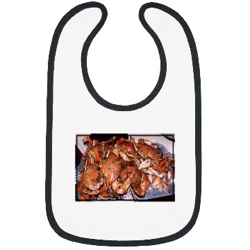 Discover Steamed Blue Crab Photograph Bibs
