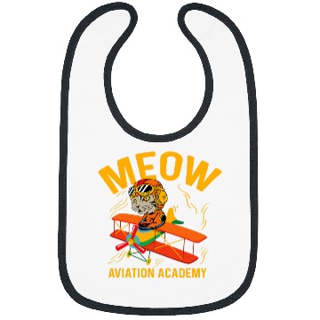 Discover Meow Aviation Academy CoPilot Bibs