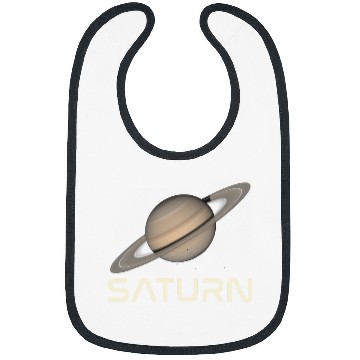 Discover Planet Saturn Solar System Astronomy Science Teacher Student Bibs