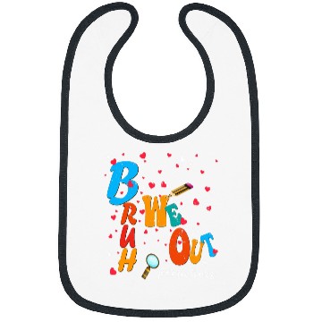 Discover Bruh We Out Teacher Last Day of School End of Year Teacher Bibs