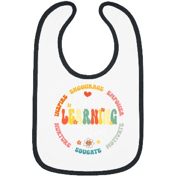 Discover Early Learning Team Preschool Teacher Early Learners Squad Bibs