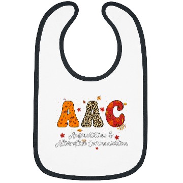 Discover AAC Speech Therapist Augmentative Alternative Thanksgiving Bibs