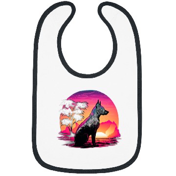 Discover Retro Aesthetic Thai Ridgeback dog Bibs