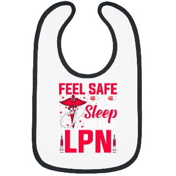 Discover Feel Safe at Night LPN Licensed Practical nurses LPN Bibs