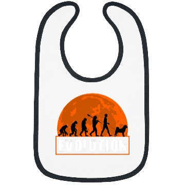 Discover Akita Dog Dad Human Evolution Gift Bibs
