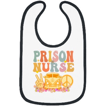 Discover Prison nurses Week Groovy Appreciation Day For Women Bibs