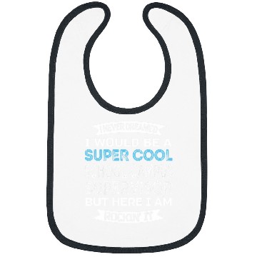 Discover School Campus Supervisor Funny Bibs