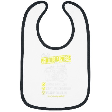 Discover Photography Lover Funny Photograph Camera Photographer Bibs