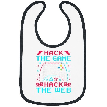 Discover Web Developer Gamer Nerd Video Gaming Computer Programmer Bibs