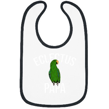 Discover Eclectus Papa Parrot Bird Macaw Bibs