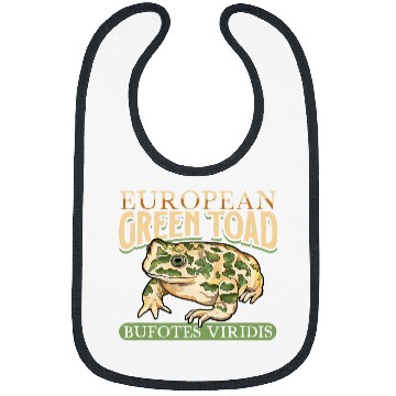 Discover European Green Toad Bibs