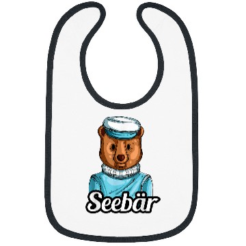 Discover North Germany North German Sailor Captain Sea Bear Bibs