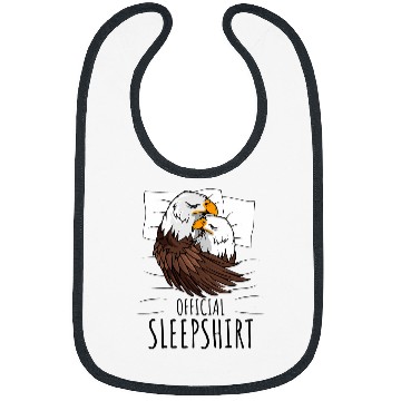 Discover Bald Eagle Patriotic Official Sleep Bibs