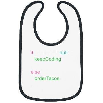 Discover Software Code Programmer Engineer Tacos Lover Geek Nerd Bibs