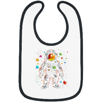 Discover Astronaut EDM Dance Festival Space Planets Solar System 11 Bibs