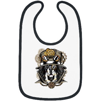 Discover Mastiff Dog Medieval Victorian Gothic Steampunk Bibs
