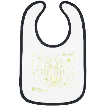 Discover Blue Beetle Scarab Outline Schematics Chest Logo Bibs
