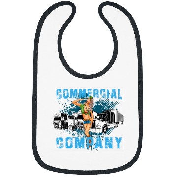 Discover Commercial Company CB Talk Trucker Design Bibs