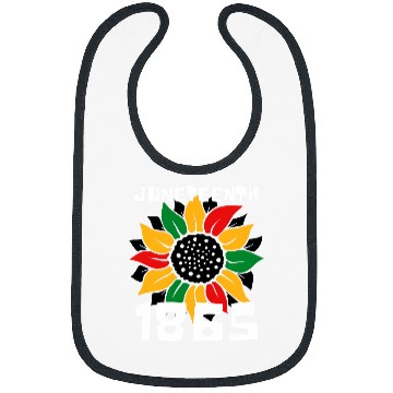 Discover African American Black History 1865 Juneteenth 2 Bibs