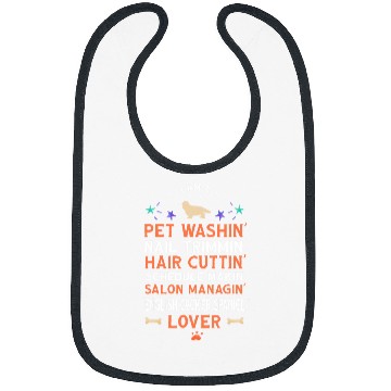 Discover Dog Cocker Spaniel Groomer English Cocker Spaniel Lover Funny Dog Grooming Bibs