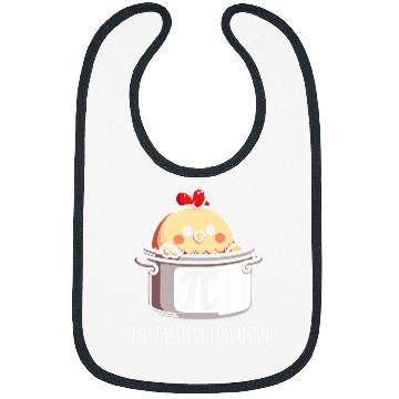 Discover Funny Pi Day Chicken Pot Pie For Math Teacher Student Bibs