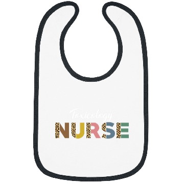 Discover Toxicology nurses Leopard Pattern Apparel Poison Control Bibs