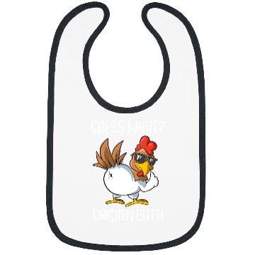 Discover Chicken Lover Guess What Chicken Butt 21 Bibs