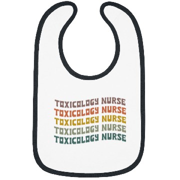 Discover Toxicology nurses Typeset Apparel Poison Control Bibs