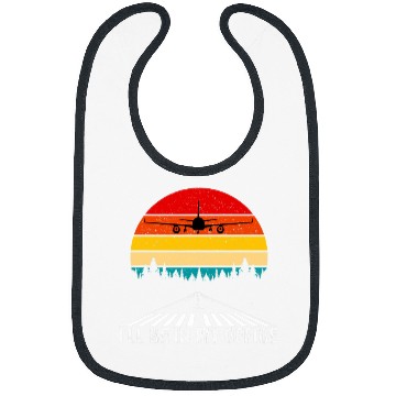 Discover Ill be in my office Pilot Flight Attendant vintages Retro Bibs