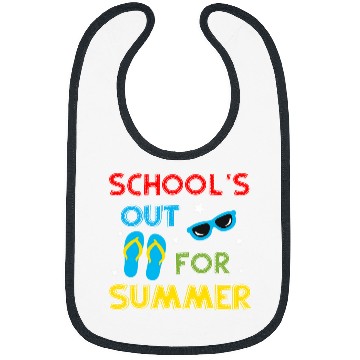 Discover Schools Out For Summer Teacher Summer 3 Bibs